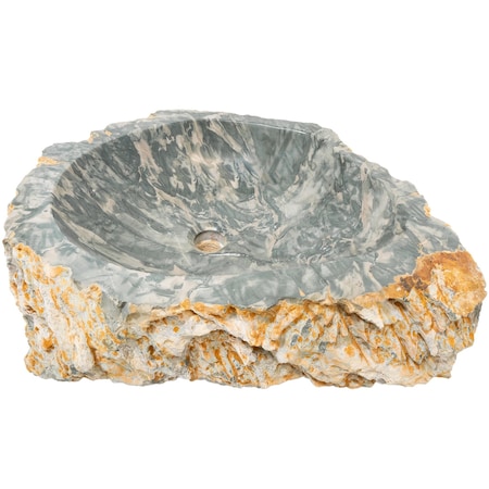 Novatto Natural Royal Cobblestone Vessel Bathroom Sink NOSV-CS